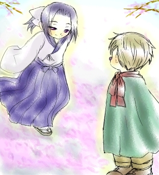 ��ɕ\�ɏo���S�����l��ǂ���
�\�ɏo�Ă����q�G�r�X��
�u����H�ܗ�l�H�v�ƃL�����L�����c

�n�ʂɂ́A���̉Ԃт炪�ς����Ă��܂��B

�����Ɂu�ǂ������ĒT���Ă񂾂��H�v��
�q�S�����l���߂Â��ė���B
�u�c�܂�ŉԂ��O�~���˂��c�v